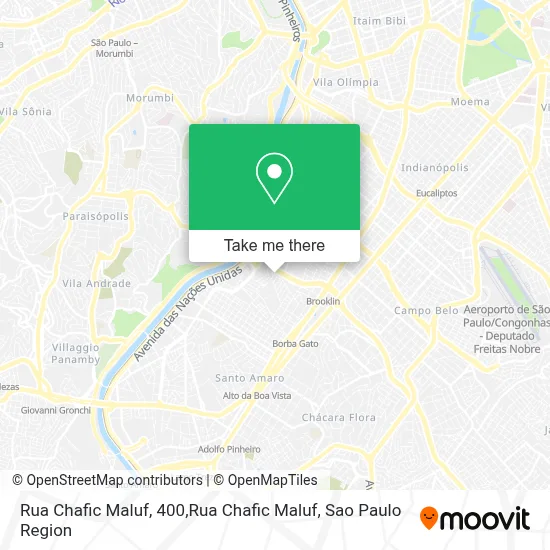 Rua Chafic Maluf, 400,Rua Chafic Maluf map