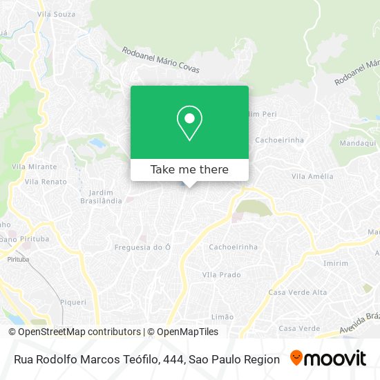 Mapa Rua Rodolfo Marcos Teófilo, 444