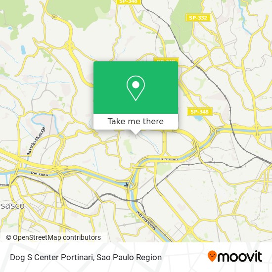 Mapa Dog S Center Portinari