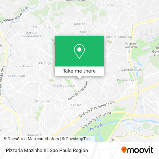 Pizzaria Mazinho IIi map