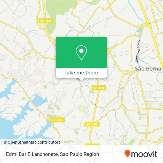 Edmi Bar E Lanchonete map