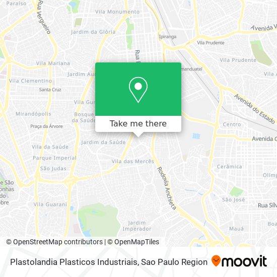 Plastolandia Plasticos Industriais map