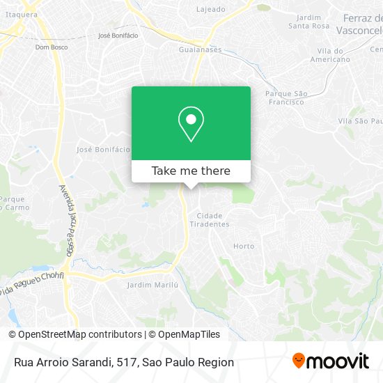 Rua Arroio Sarandi, 517 map