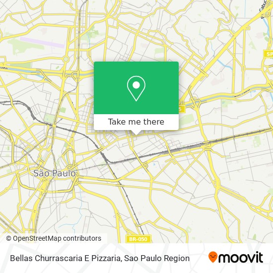 Bellas Churrascaria E Pizzaria map