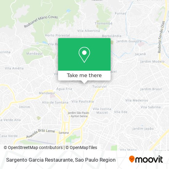 Mapa Sargento Garcia Restaurante