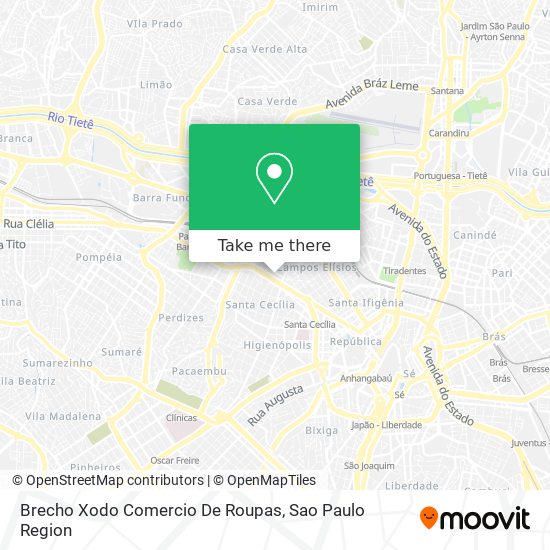 Brecho Xodo Comercio De Roupas map