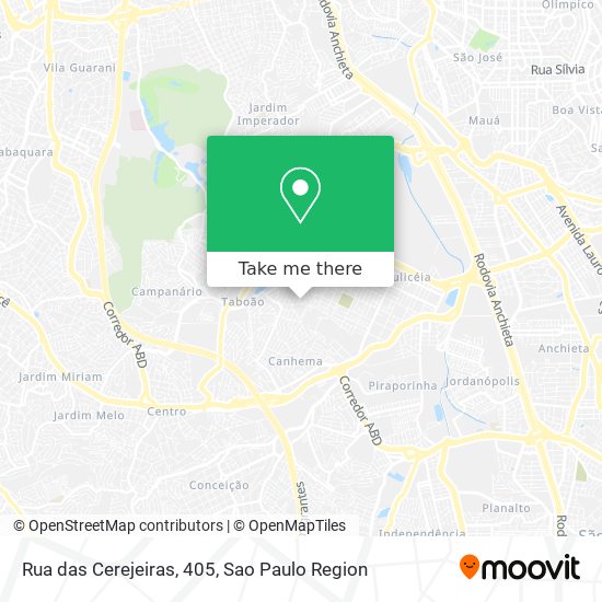 Rua das Cerejeiras, 405 map