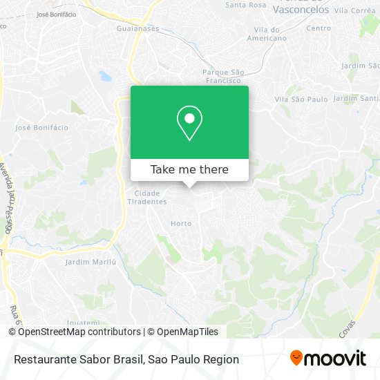 Restaurante Sabor Brasil map