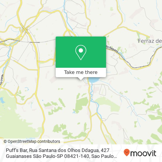 Puff's Bar, Rua Santana dos Olhos Ddagua, 427 Guaianases São Paulo-SP 08421-140 map