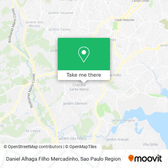 Daniel Alhaga Filho Mercadinho map