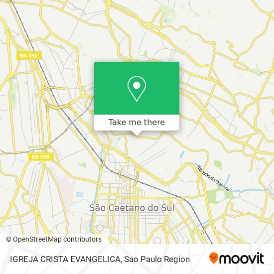 Mapa IGREJA CRISTA EVANGELICA