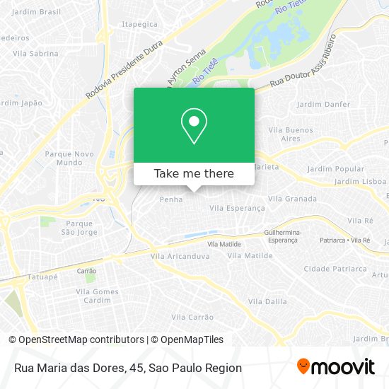 Rua Maria das Dores, 45 map