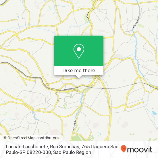 Lunna's Lanchonete, Rua Surucuás, 765 Itaquera São Paulo-SP 08220-000 map