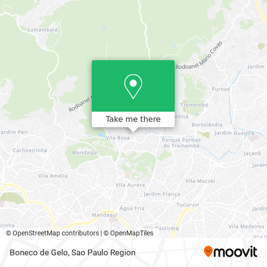 Boneco de Gelo map