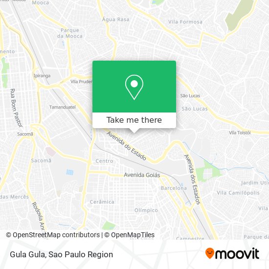 Gula Gula map