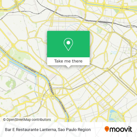 Bar E Restaurante Lanterna map