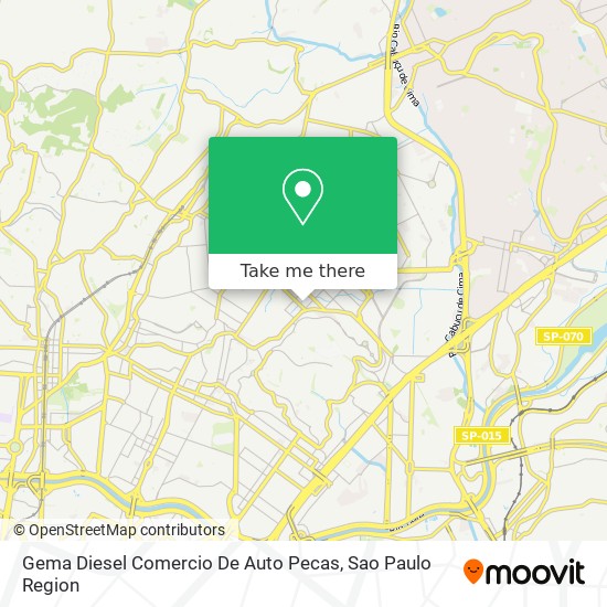 Gema Diesel Comercio De Auto Pecas map