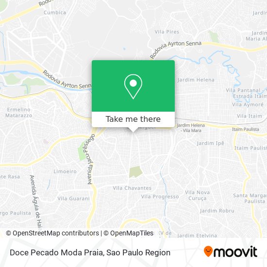 Doce Pecado Moda Praia map