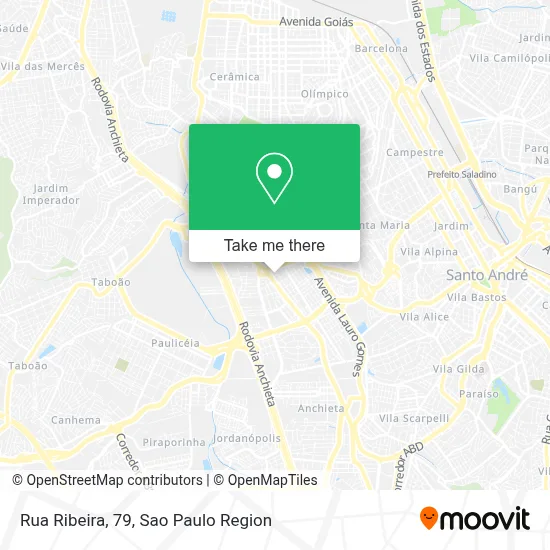Rua Ribeira, 79 map