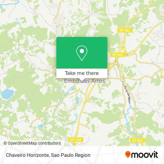 Chaveiro Horizonte map