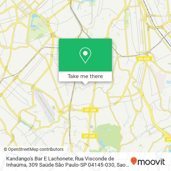 Kandango's Bar E Lachonete, Rua Visconde de Inhaúma, 309 Saúde São Paulo-SP 04145-030 map