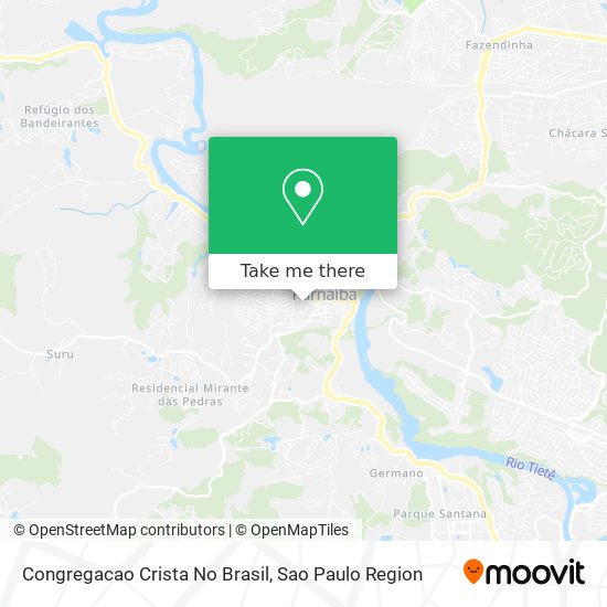 Congregacao Crista No Brasil map