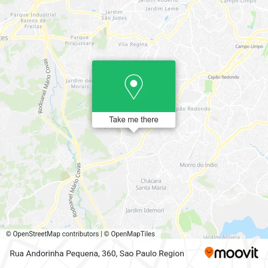 Rua Andorinha Pequena, 360 map