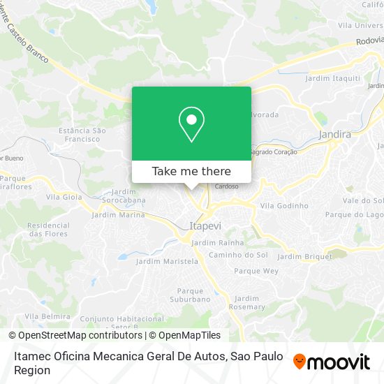 Itamec Oficina Mecanica Geral De Autos map