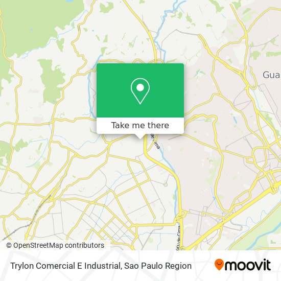 Mapa Trylon Comercial E Industrial