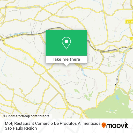 Mapa Motj Restaurant Comercio De Produtos Alimenticios