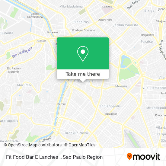 Fit Food Bar E Lanches . map