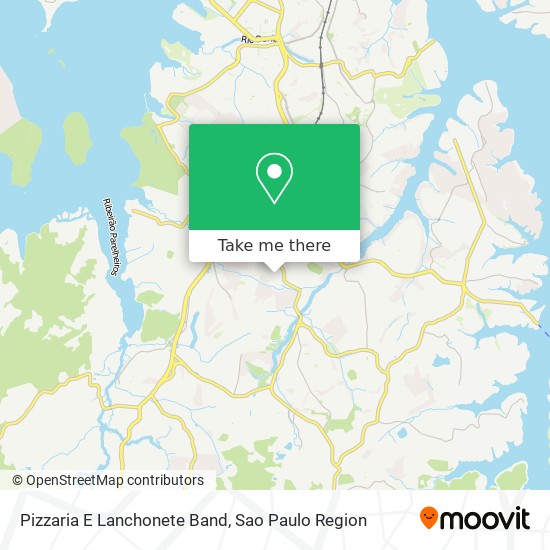 Pizzaria E Lanchonete Band map