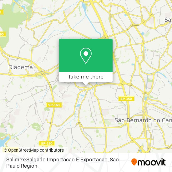 Salimex-Salgado Importacao E Exportacao map