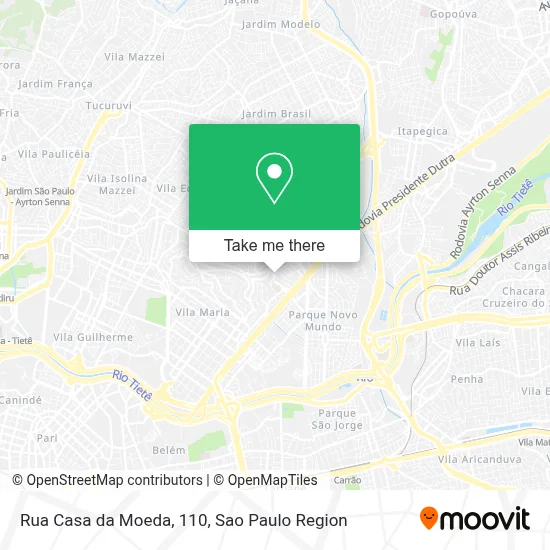 Rua Casa da Moeda, 110 map
