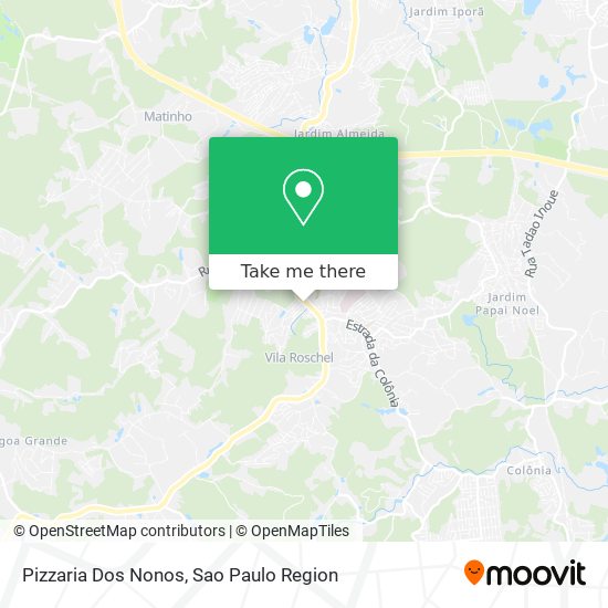 Pizzaria Dos Nonos map