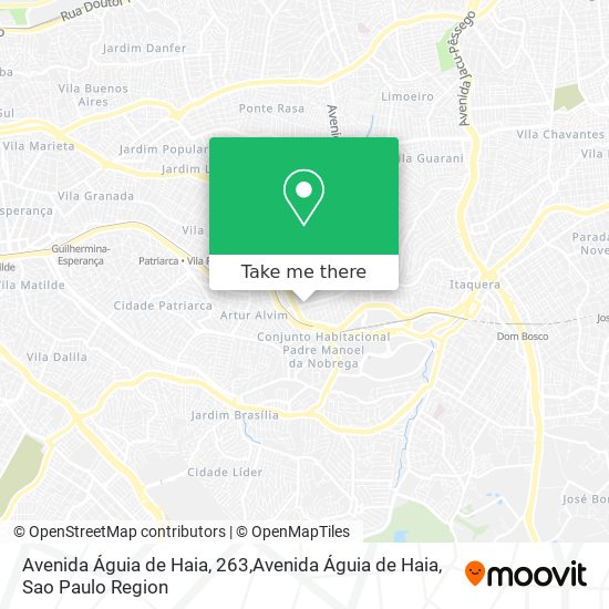 Avenida Águia de Haia, 263,Avenida Águia de Haia map