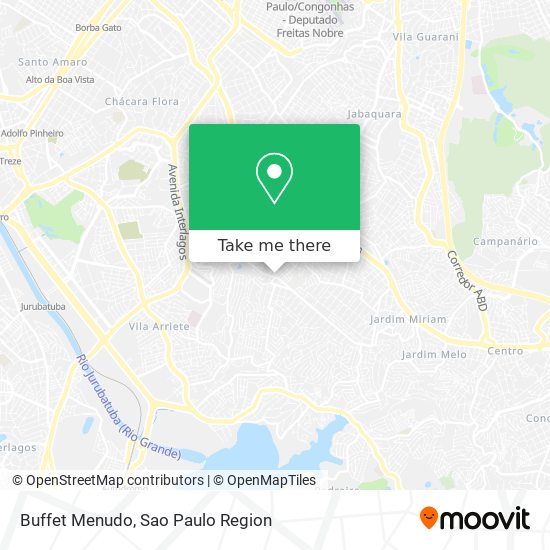 Buffet Menudo map