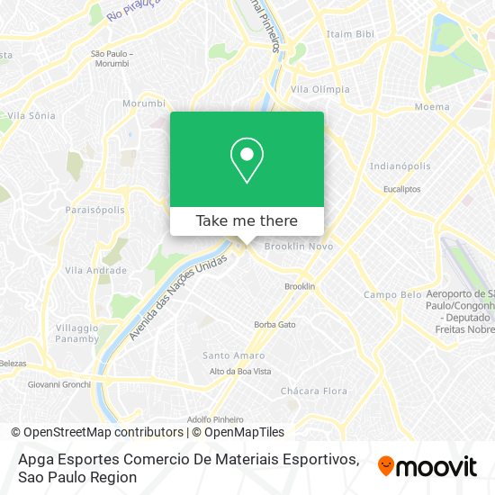 Mapa Apga Esportes Comercio De Materiais Esportivos