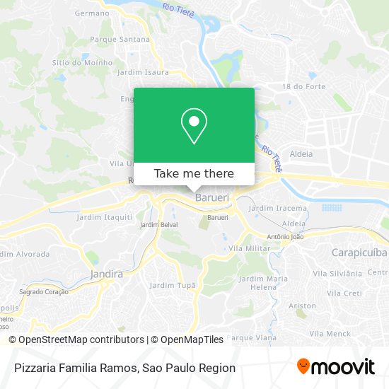 Pizzaria Familia Ramos map