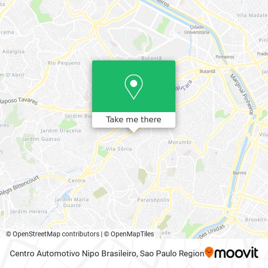 Centro Automotivo Nipo Brasileiro map