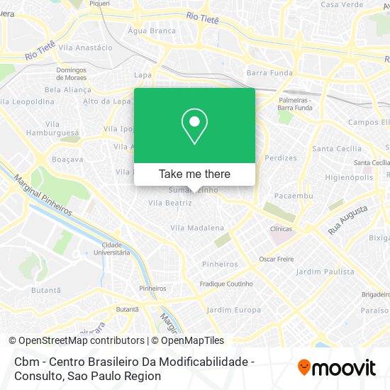 Mapa Cbm - Centro Brasileiro Da Modificabilidade - Consulto