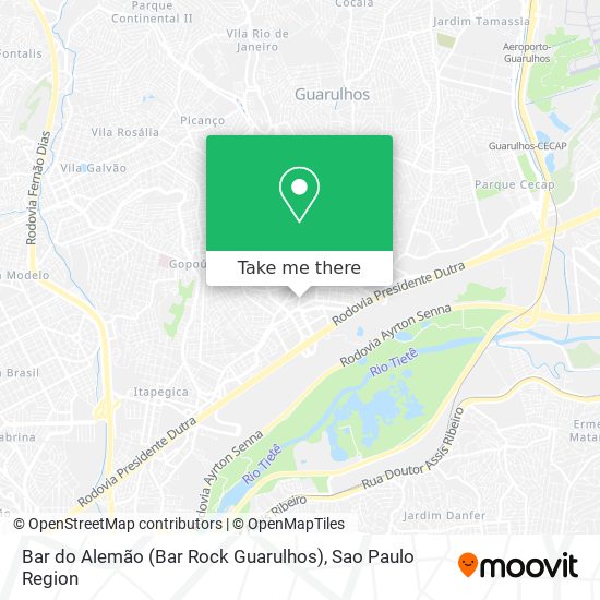 Bar do Alemão (Bar Rock Guarulhos) map