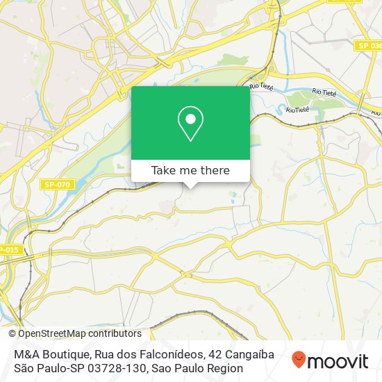 M&A Boutique, Rua dos Falconídeos, 42 Cangaíba São Paulo-SP 03728-130 map