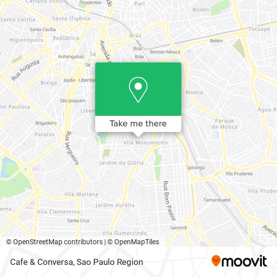 Mapa Cafe & Conversa