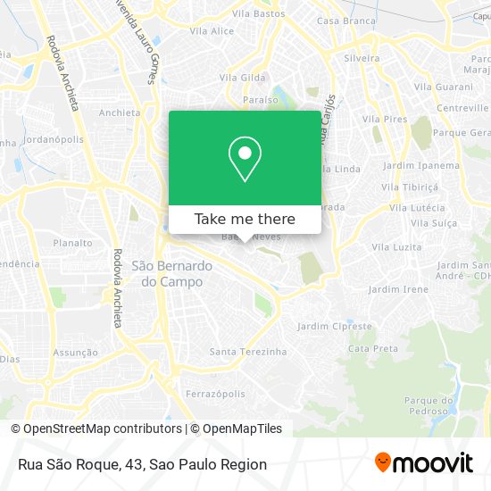 Rua São Roque, 43 map