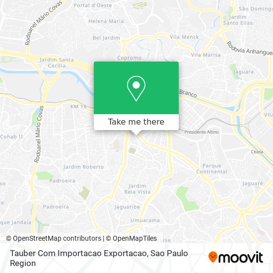 Mapa Tauber Com Importacao Exportacao