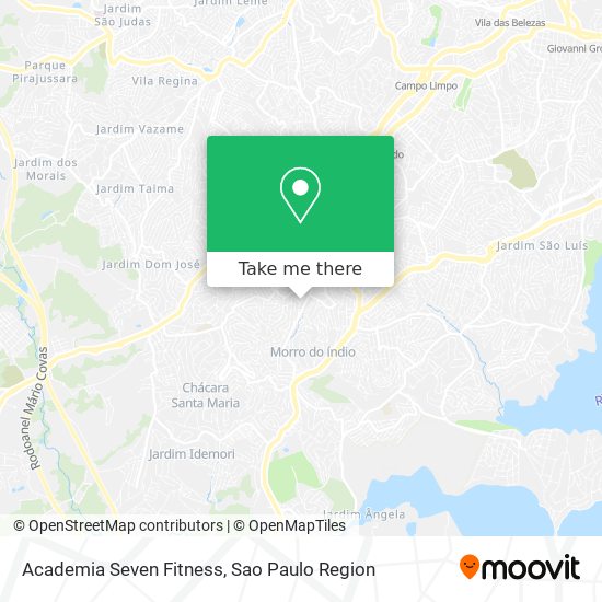 Academia Seven Fitness map