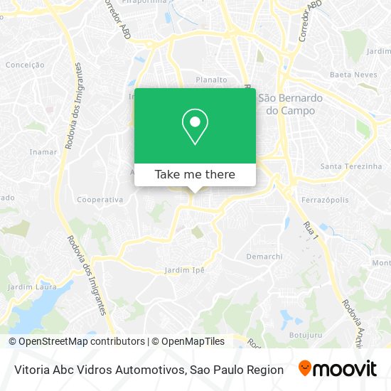 Mapa Vitoria Abc Vidros Automotivos