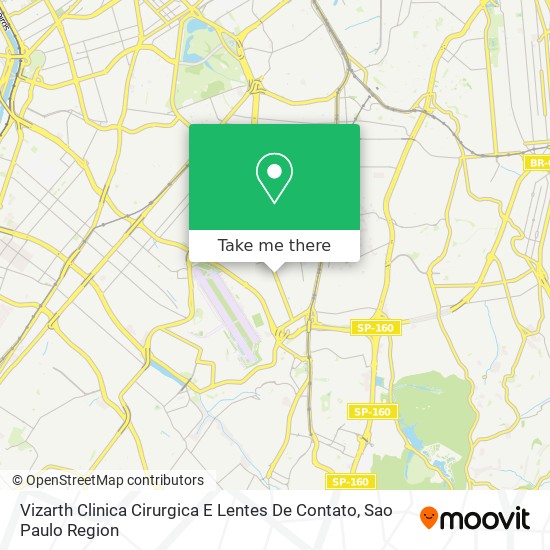 Vizarth Clinica Cirurgica E Lentes De Contato map