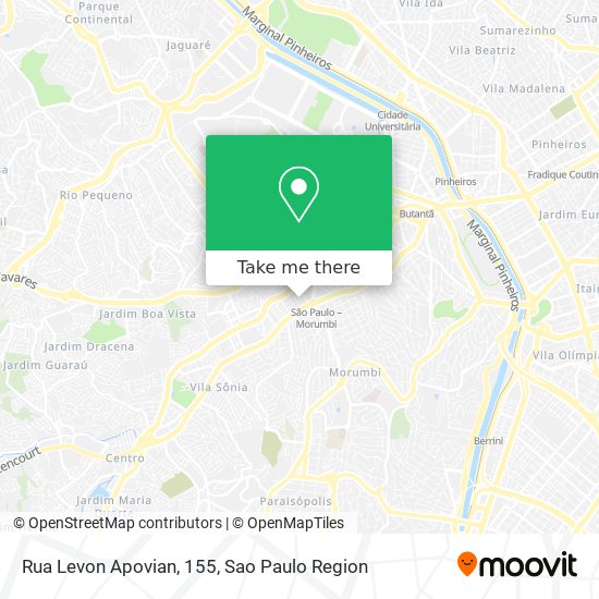 Rua Levon Apovian, 155 map
